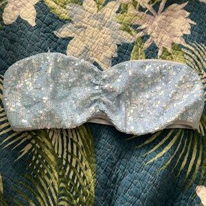 Victoria’s Secret Bandeau Sparkly Brand New size medium